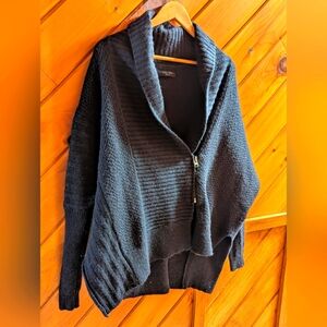 All Saints Navy Riley Cardigan